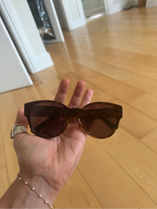 Gucci Accessories - Gucci Brown Tortoiseshell Sunglasses - Dark Brown Lenses